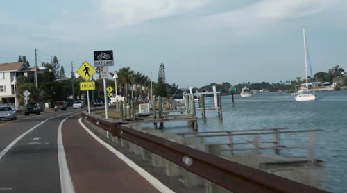 st pete florida bicycle route